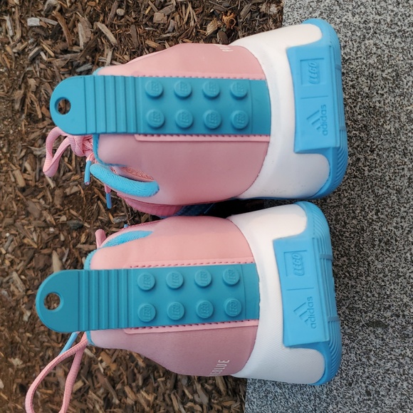 Adidas X LEGO Sport J Collaboration Running Shoes Size 8 - Picture 7 of 16